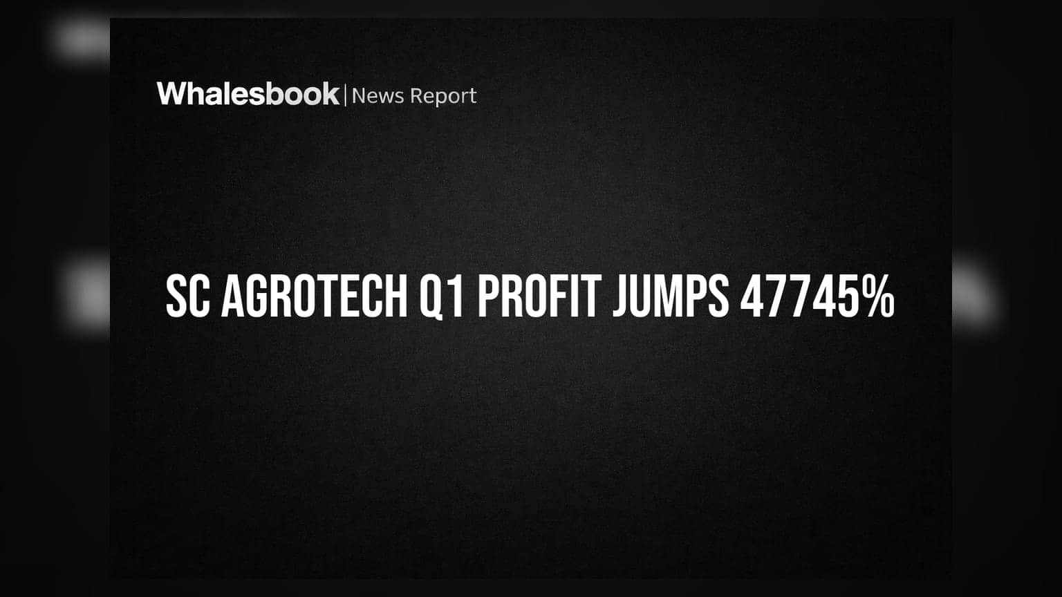SC Agrotech షేర్ ధర: భారీ ర్యాలీ! Q1లో లాభాలు **47,745%** జంప్, ఆదాయం **₹37.85 కోట్లు**