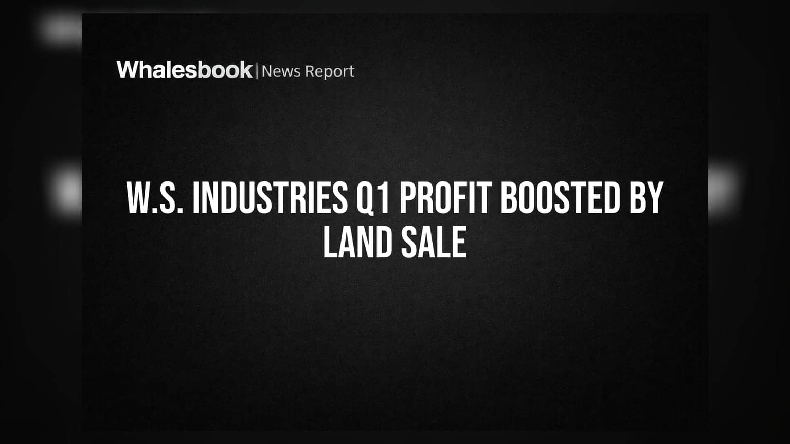 W.S. Industries posts Rs 1.76 crore profit, driven by land sale gain