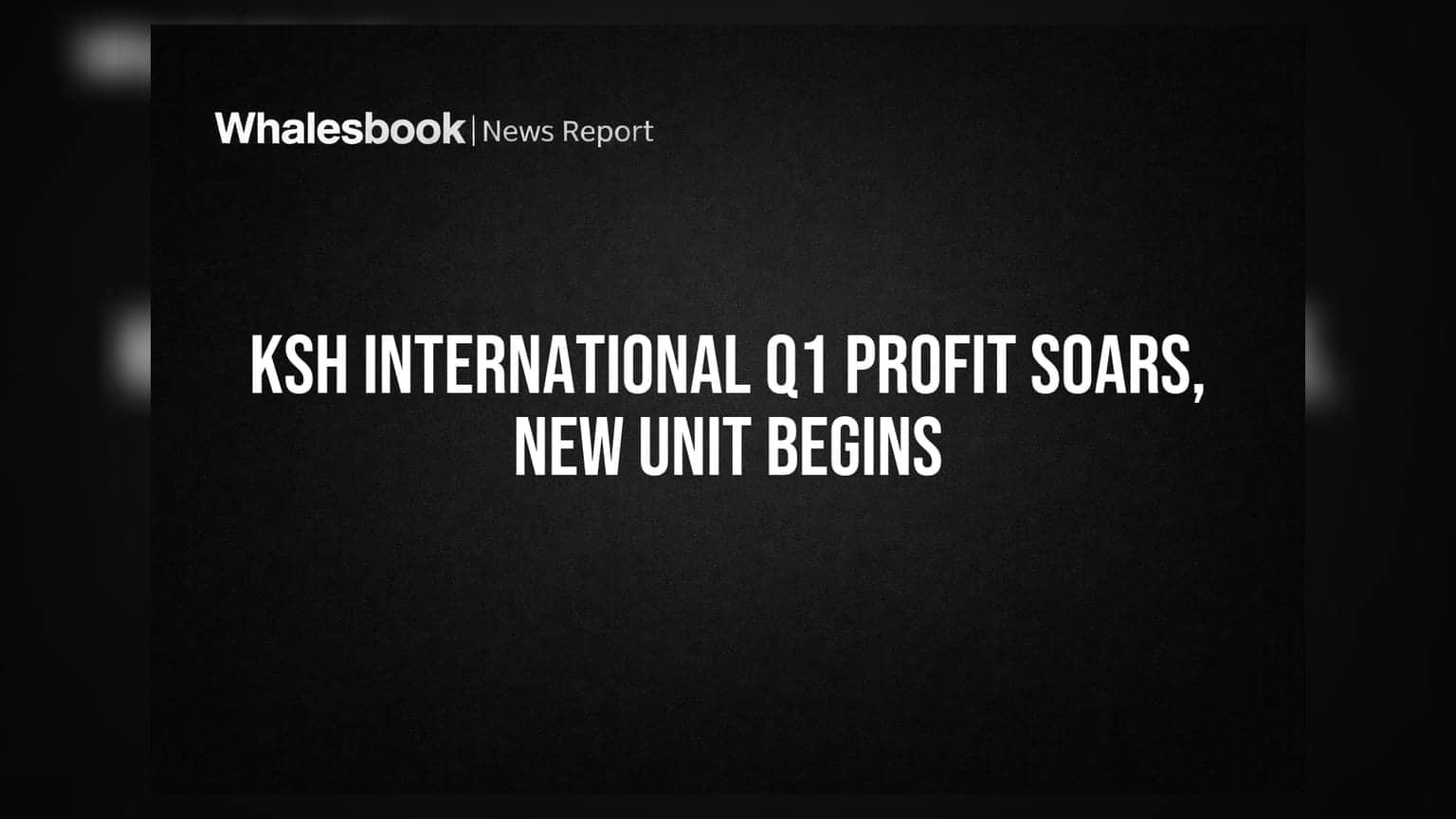 KSH International Share: Q1 માં કંપનીનો નફો **86%** વધ્યો, નવા યુનિટથી ભવિષ્ય માટે મોટી આશા