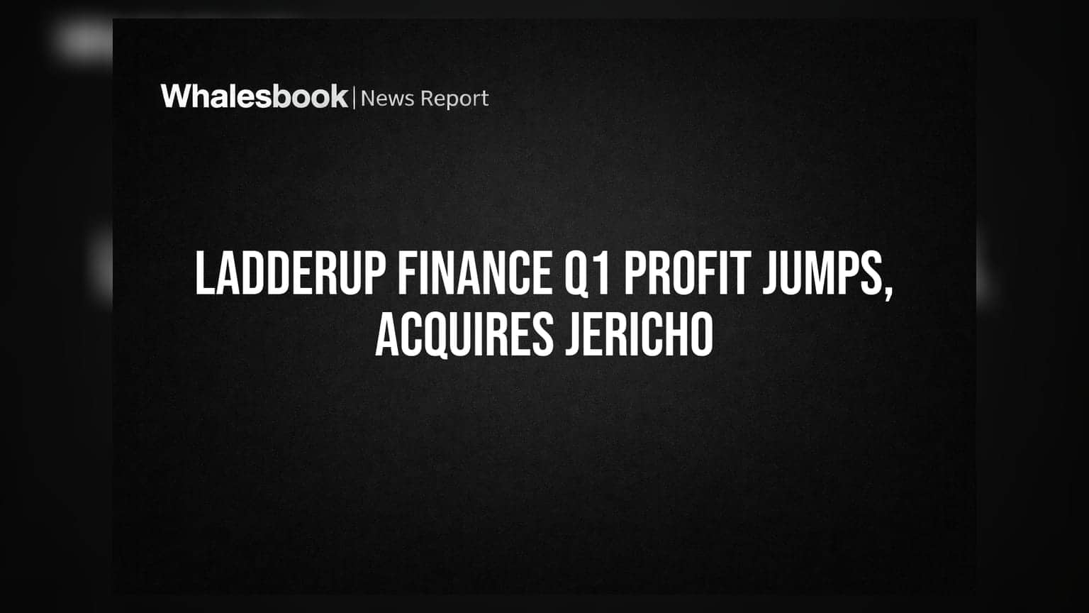 Ladderup Finance: Q1 FY27 मध्ये प्रॉफिट दुप्पट, उपकंपनीचा ताबा घेतला