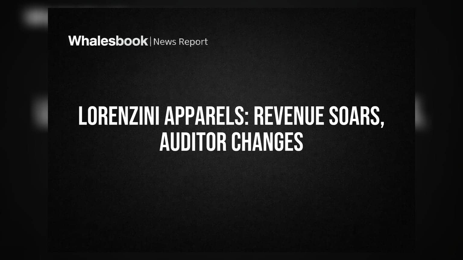 Lorenzini Apparels Q1 FY27 Revenue Jumps 81% to ₹16.69 Cr, Profit Soars
