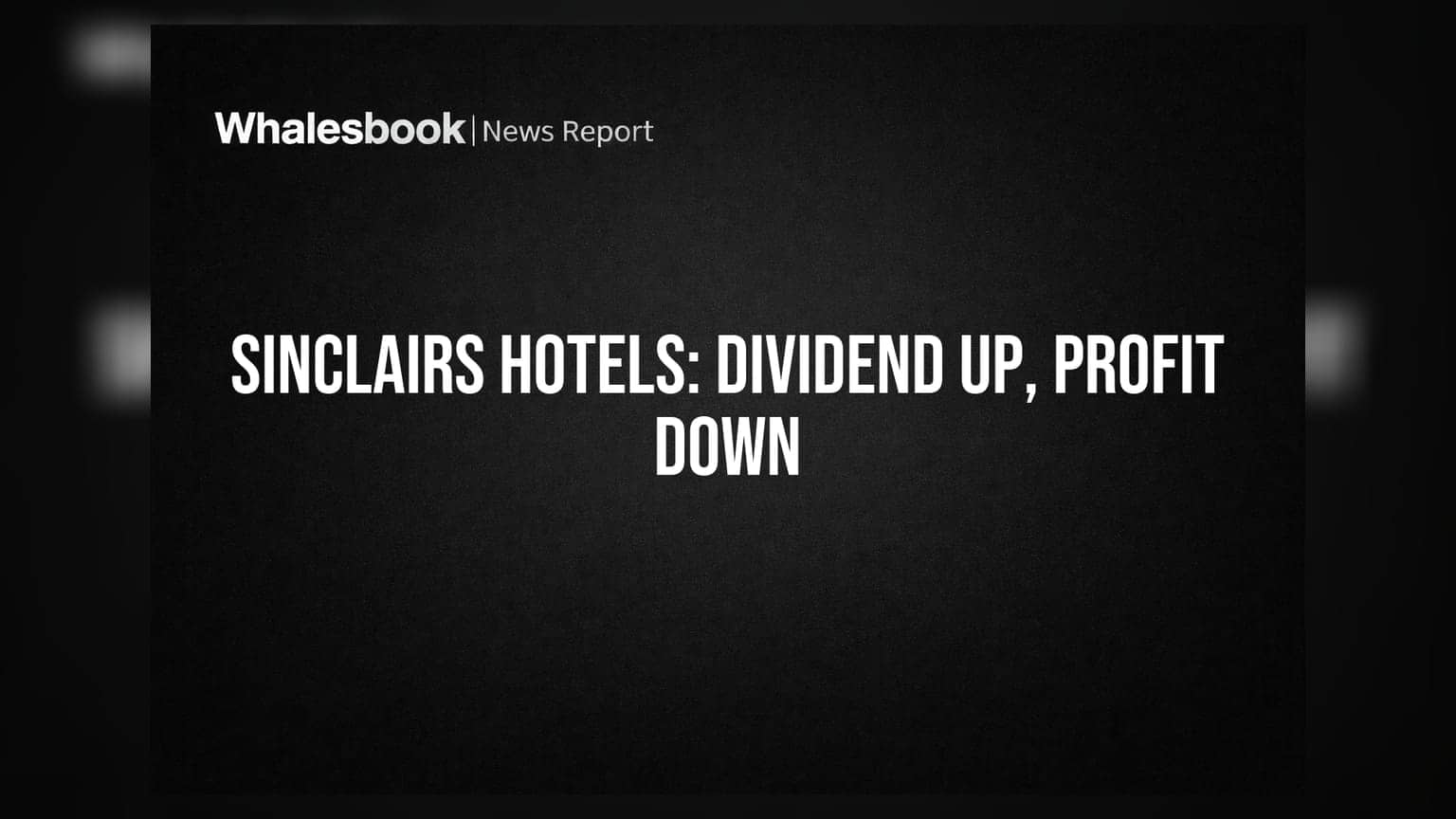 Sinclairs Hotels: 40% डिव्हिडंड जाहीर, पण नफ्यात मोठी घसरण