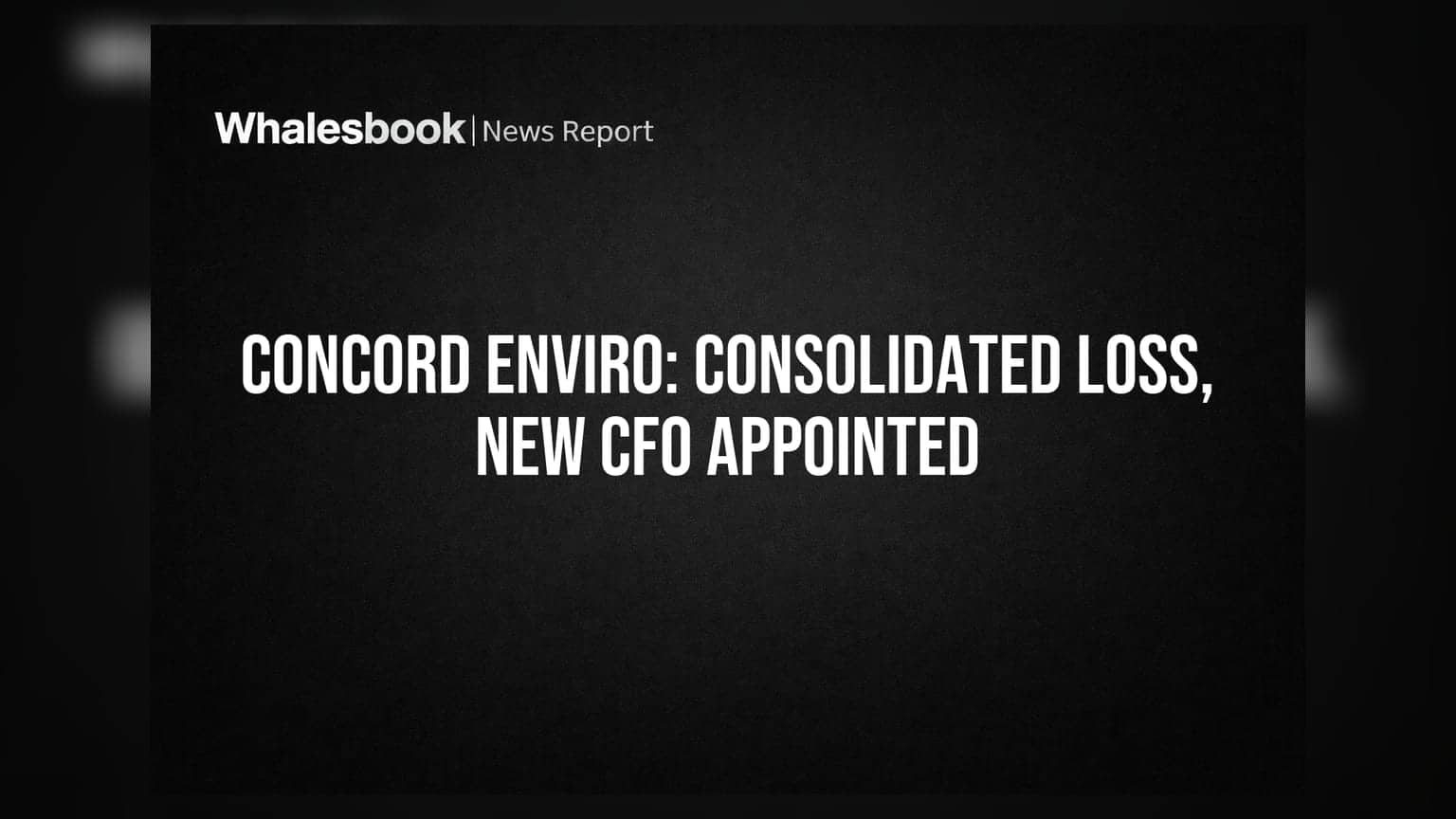 Concord Enviro Systems Posts Rs. 17.57 Cr Consolidated Loss, Appoints New CFO