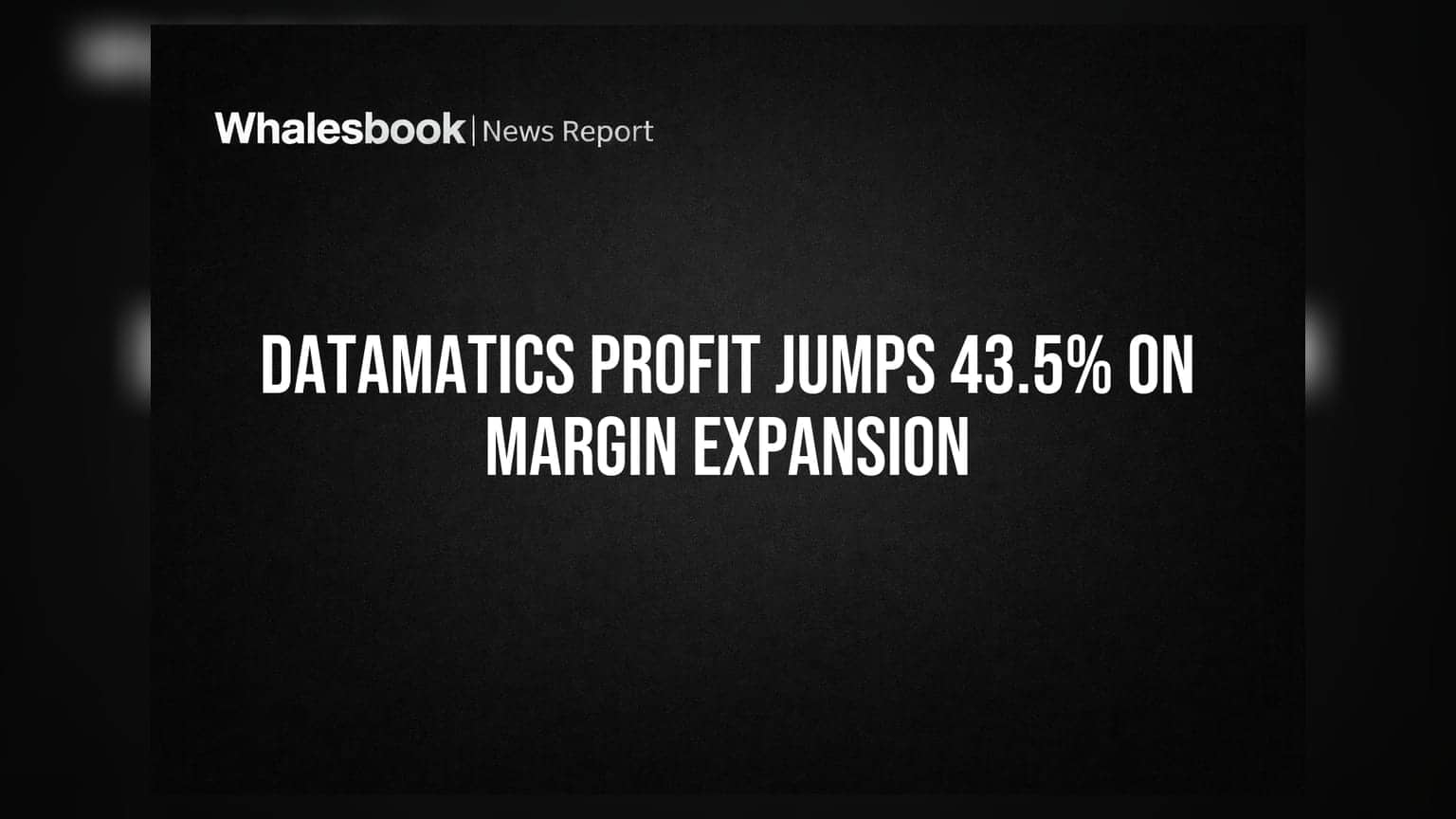 Datamatics Q1 FY27: ਕੰਪਨੀ ਦੇ ਪ੍ਰੋਫਿਟ ਵਿੱਚ **43.5%** ਦਾ ਜ਼ੋਰਦਾਰ ਵਾਧਾ, ਪਹੁੰਚਿਆ **₹72.3 ਕਰੋੜ**