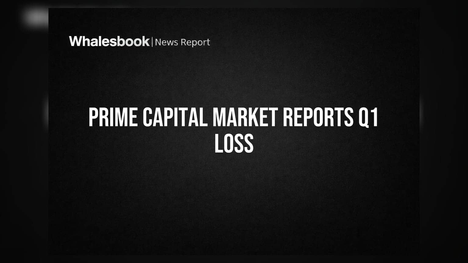 Prime Capital Market: નફાને બદલે ₹1.40 કરોડનું નુકસાન, આવક વધી છતાં ખર્ચનો બોજ