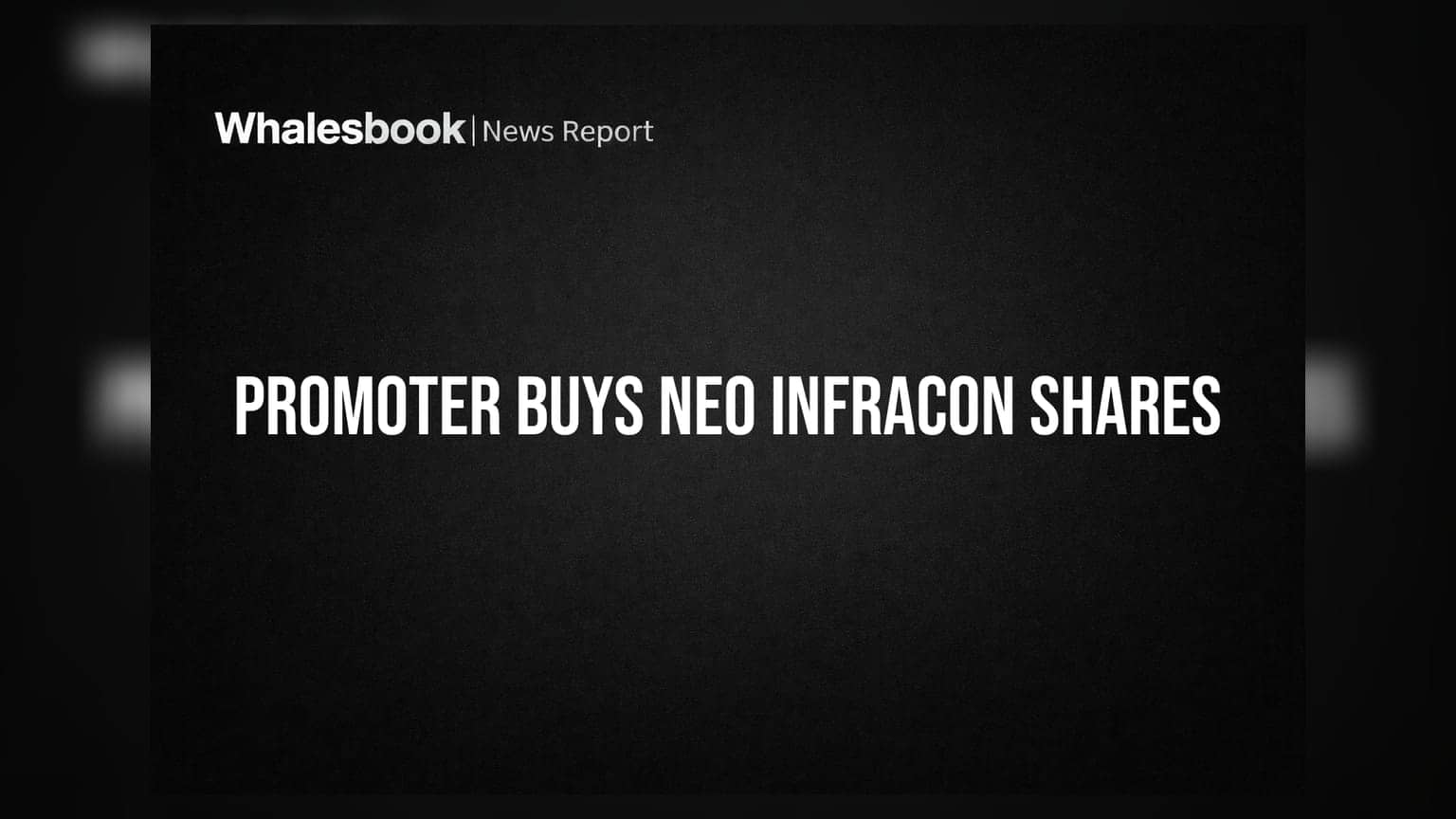 Neo Infracon Share Price: ப்ரோமோட்டர் வாங்கியதால் முதலீட்டாளர்களுக்கு என்ன செய்தி?