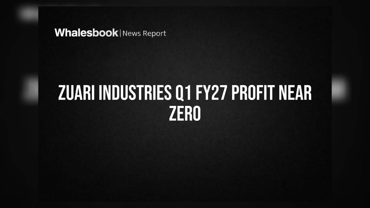 Zuari Industries Q1 FY27 Consolidated Profit ₹0.05 Cr; Approves Intra-Group Acquisitions