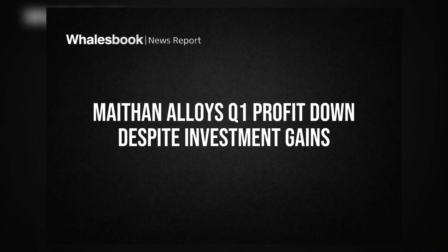 Maithan Alloys: Q1 FY27 ਮੁਨਾਫਾ ₹394 ਕਰੋੜ 'ਤੇ ਪਹੁੰਚਿਆ, ਮਰਜ਼ਰ ਤੇ ਨਿਵੇਸ਼ ਕਾਰਨ ਹੋਇਆ ਕਮਾਲ