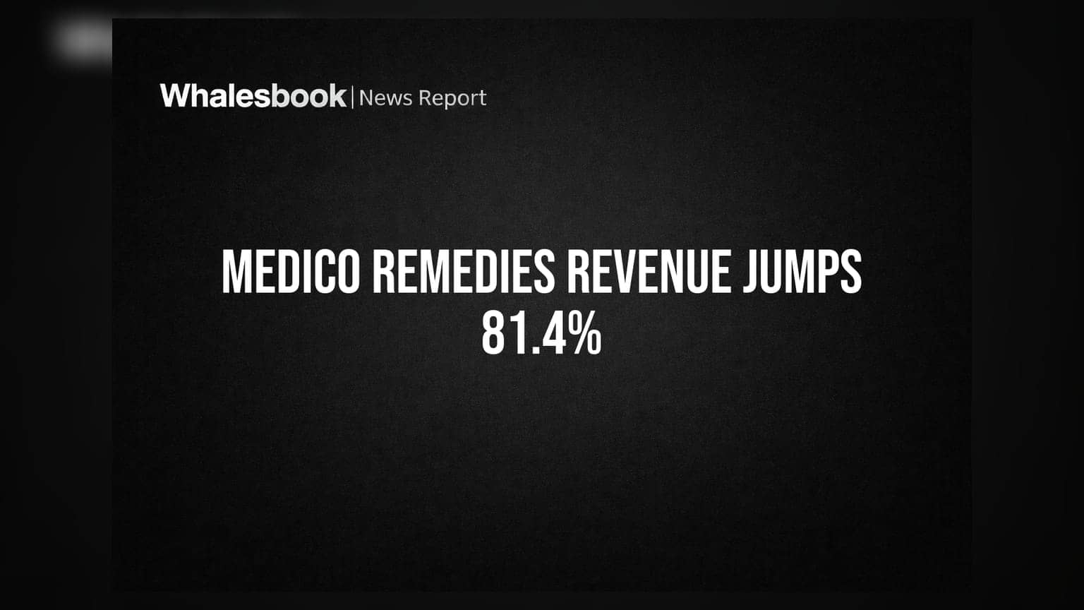 Medico Remedies Q1 FY27: ఆదాయంలో భారీ ర్యాలీ.. లాభం **38.5%** దూసుకుపోయింది!