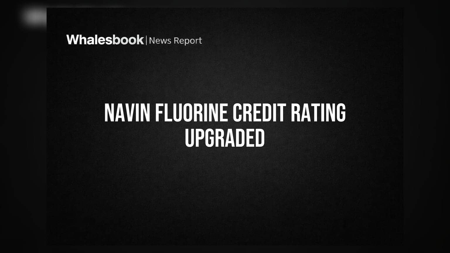 Navin Fluorine Credit Rating Upgraded by CARE Ratings: ਨਿਵੇਸ਼ਕਾਂ ਲਈ ਵੱਡੀ ਖ਼ਬਰ!