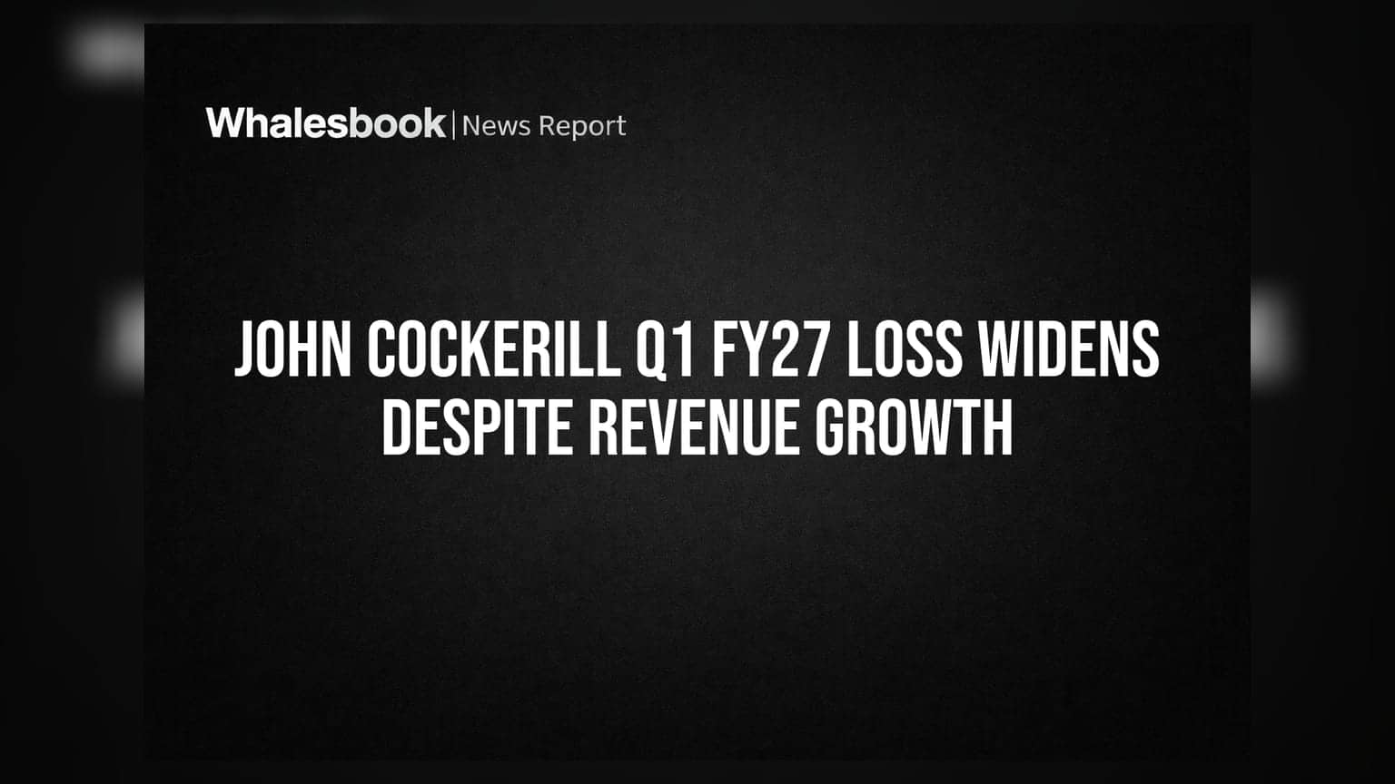 John Cockerill India: ఆదాయం పెరిగినా.. నష్టాలు రెట్టింపు! కొత్త CFO నియామకం