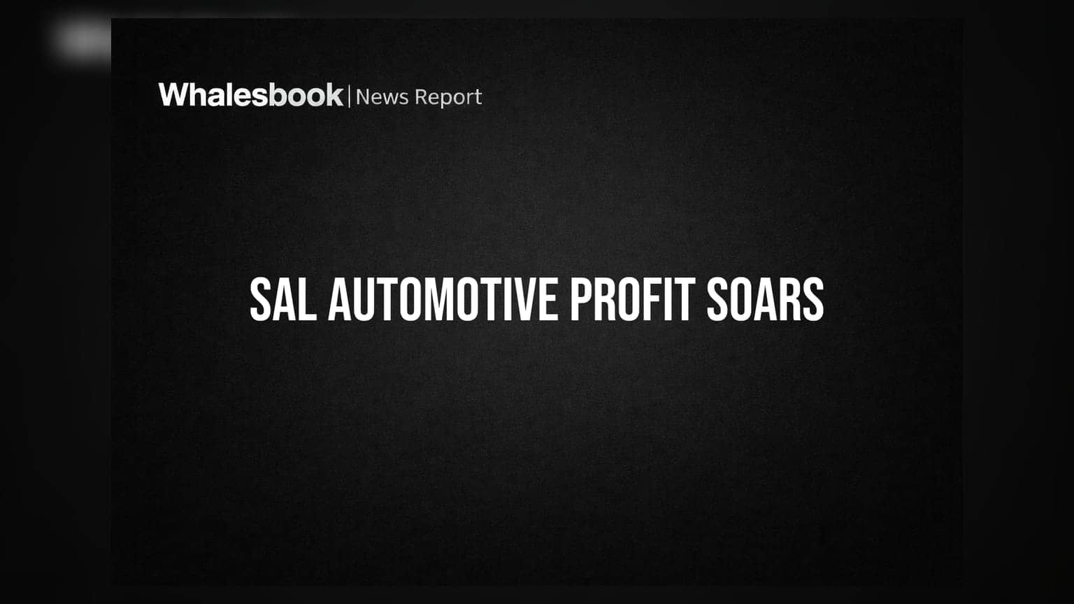Sal Automotive Q1 FY27: లాభాల్లో భారీ దూకుడు! నికర లాభం **138%** పెరిగి **₹2.05 కోట్లకు** చేరిక