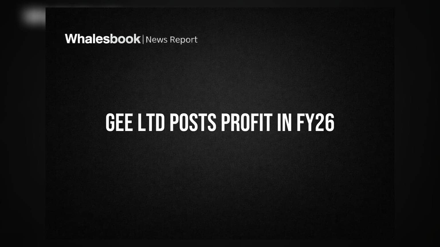 GEE Ltd ના શેરધારકો માટે ખુશીના સમાચાર! FY26 માં કંપની નફામાં આવી, આવક પણ વધી