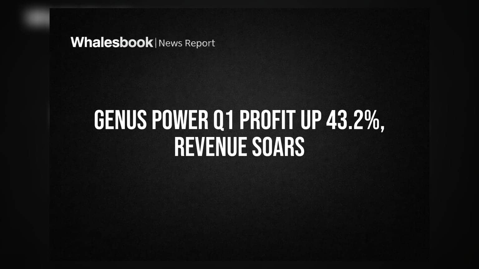 Genus Power Share Price: निवेशकों को बड़ी खुशखबरी! आय में **44.8%** की शानदार उछाल, मुनाफे में भी **43.2%** की बढ़त