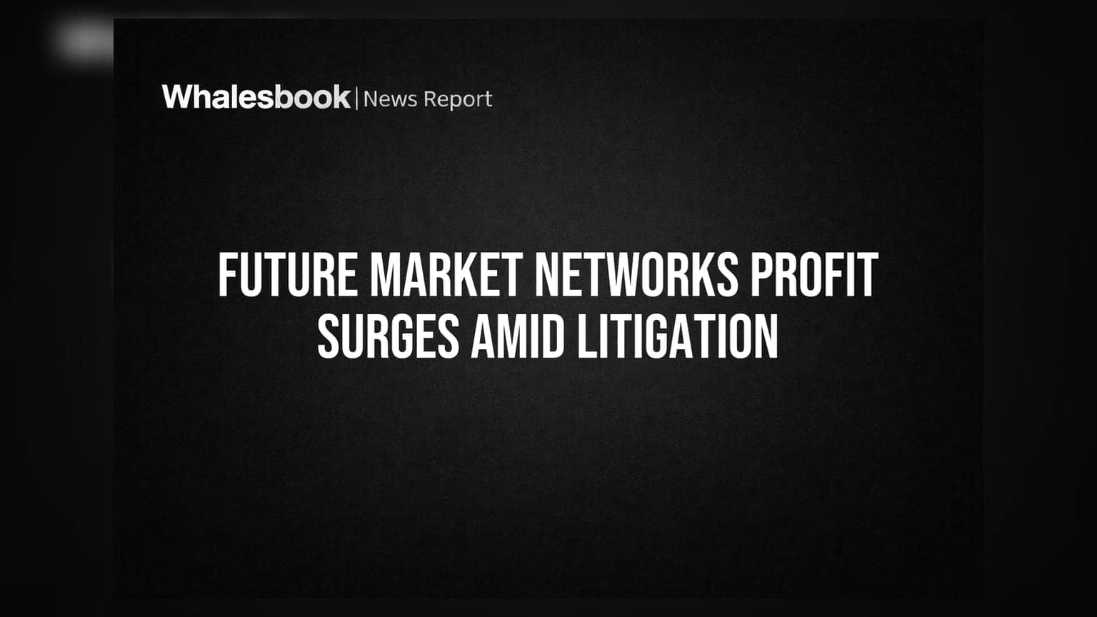 Future Market Networks: Q1 FY27 માં 110% નો જબરદસ્ત પ્રોફિટ, પણ લીગલ કેસનો પડછાયો યથાવત