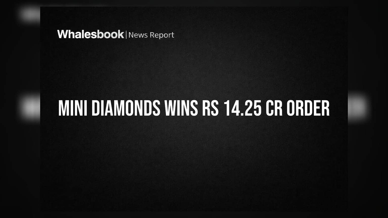 Mini Diamonds India Secures Rs 14.25 Crore Lab-Grown Diamond Order