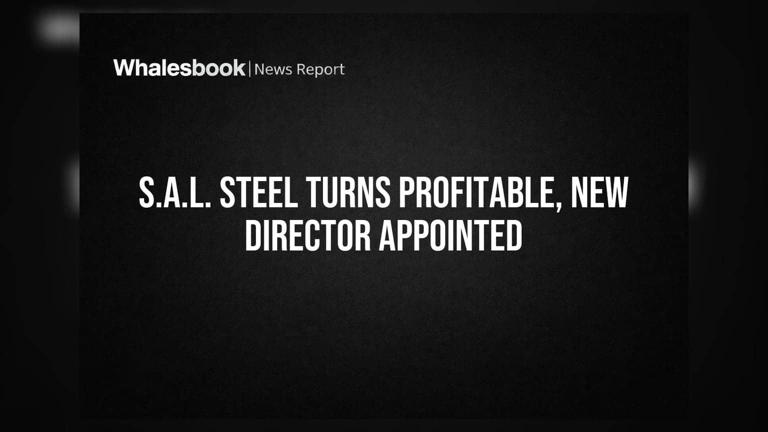 S.A.L. Steel Shares: લોસમાંથી કમાણીમાં આવી કંપની, નવા ડિરેક્ટરની પણ નિમણૂક