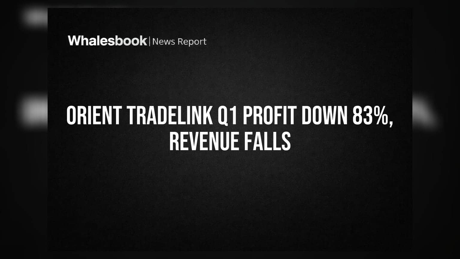 Orient Tradelink Share Price: આવકમાં મોટો ઘટાડો, પ્રોફિટ ઘટ્યો 83%