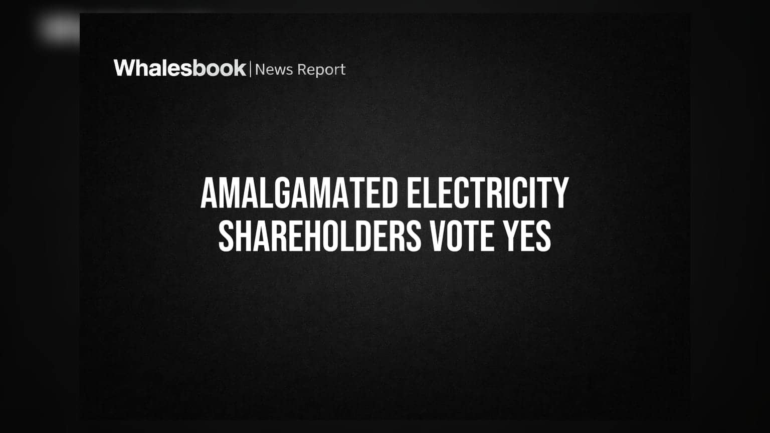 Amalgamated Electricity: షేర్ హోల్డర్ల ఆమోదం.. అన్ని కీలక తీర్మానాలు పాస్!