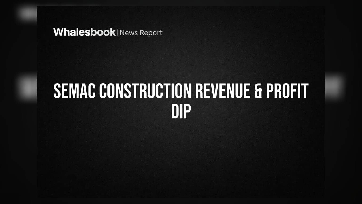 Semac Construction Q1 FY27 Revenue Falls; PAT Declines Year-On-Year