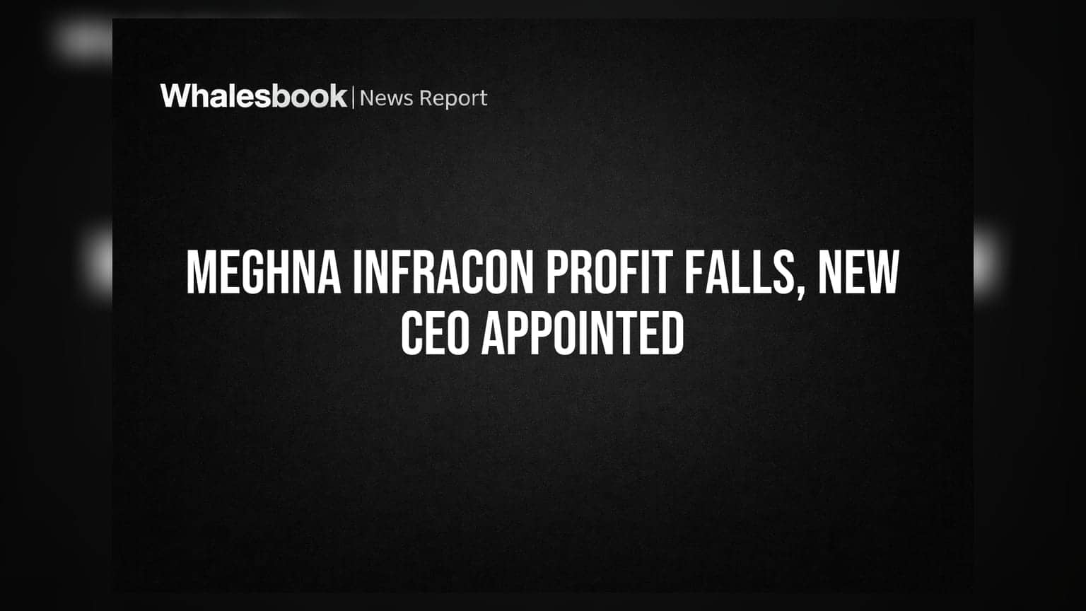 Meghna Infracon: कमाई घटली, नफ्यात मोठी घसरण; नव्या CEO यांची नियुक्ती!