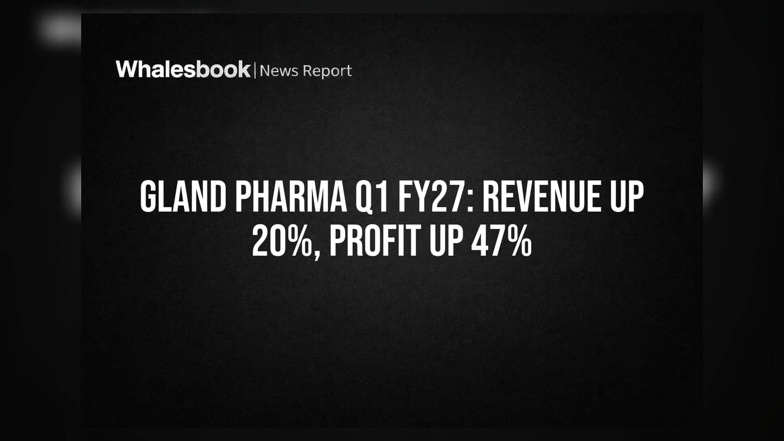 Gland Pharma: நிதியாண்டின் முதல் காலாண்டில் அதிரடி வளர்ச்சி! வருவாய் 20% உயர்வு, லாபம் 47% ஜம்ப்!