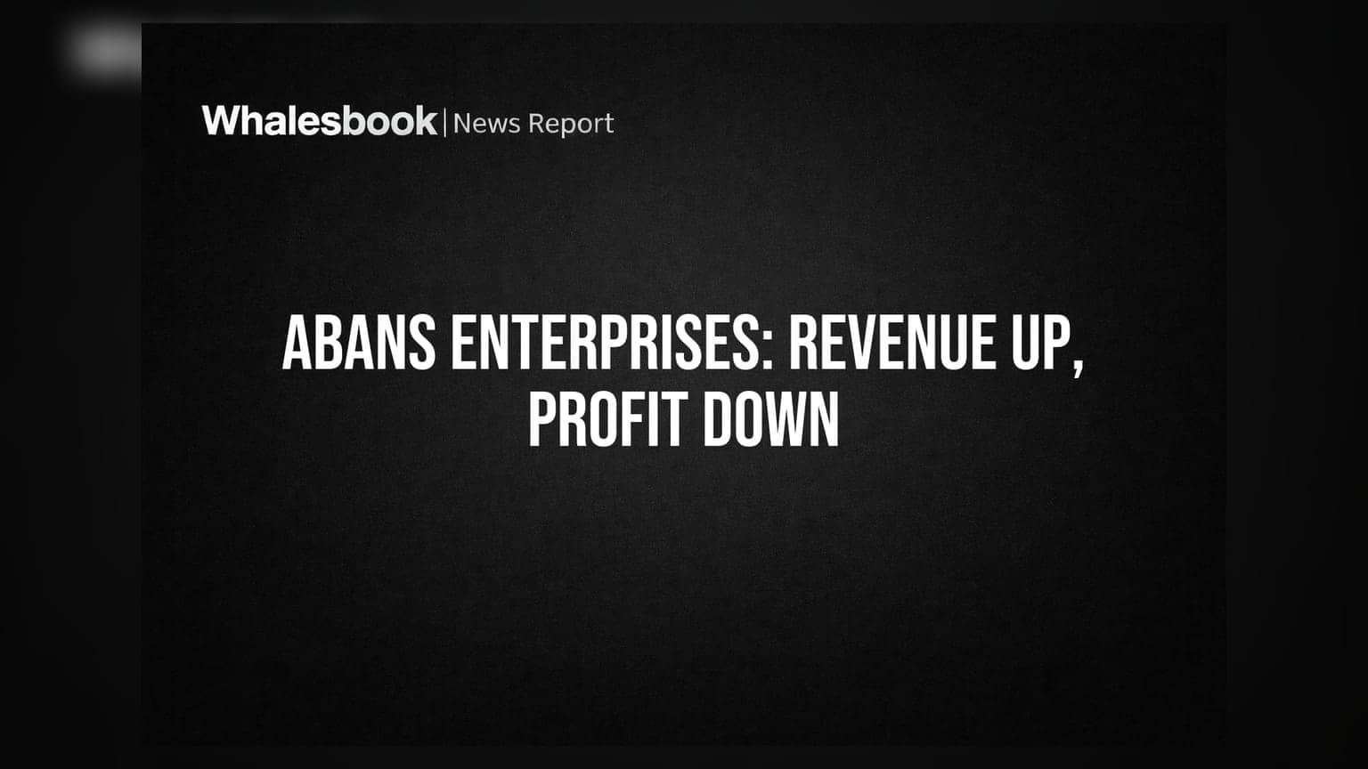 Abans Enterprises Share: આવકમાં તોફાની તેજી, પણ નફામાં ઘટાડો! શું છે કારણ?