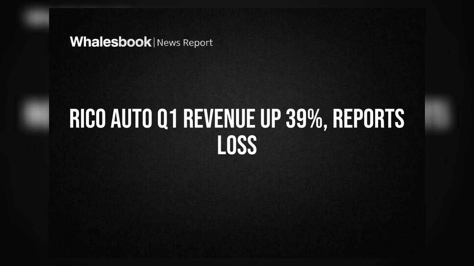 Rico Auto Industries Q1 FY27 Revenue Surges 39% To ₹755 Cr, Posts Net Loss