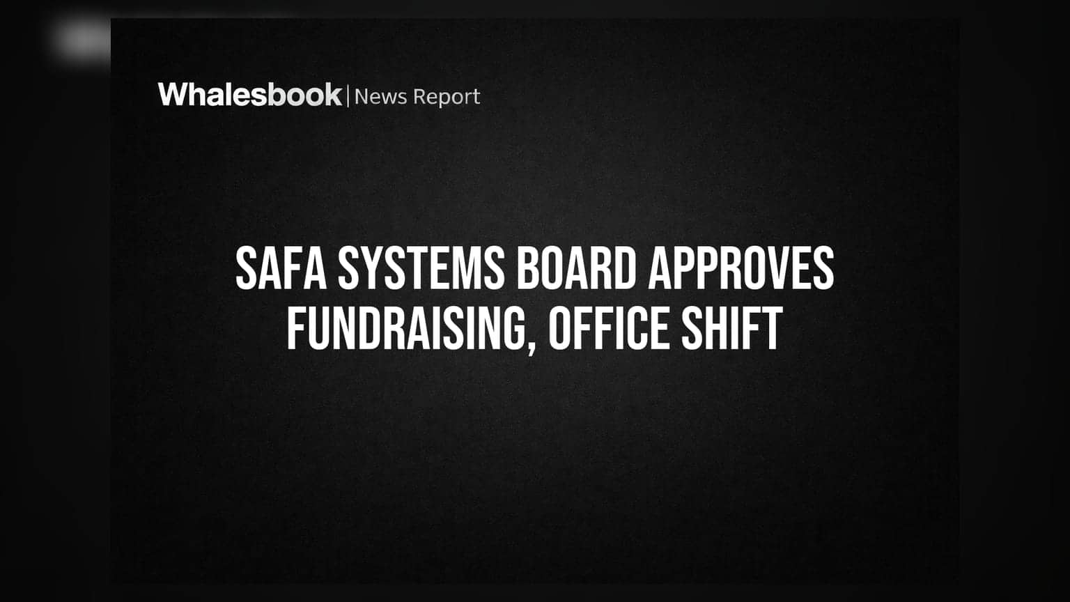 Safa Systems Board Approves Rs 4.89 Crore Preferential Issue, Office Shift
