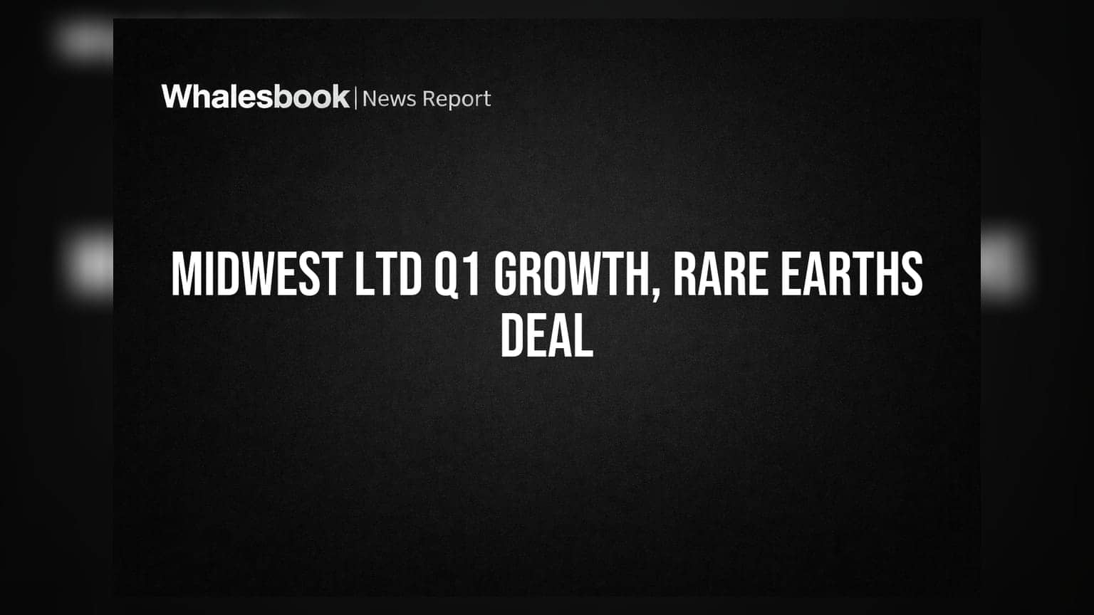 Midwest Ltd की कमाई में 35% की बंपर बढ़ोतरी! इंडोनेशिया के साथ Rare Earths का बड़ा सौदा