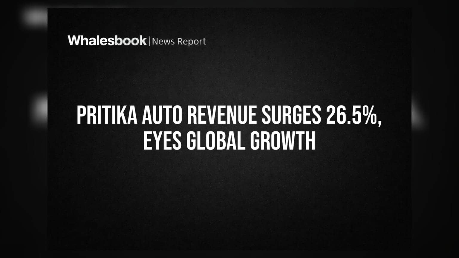 Pritika Auto Q1 FY27 Revenue Jumps 26.5%; New KION USA Order Secured