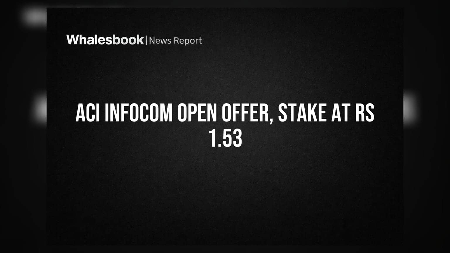 ACI Infocom: 26% பங்குகளை வாங்க Open Offer அறிவிப்பு! புதிய விளம்பரதாரர்கள், புதிய தொழில் திட்டம்