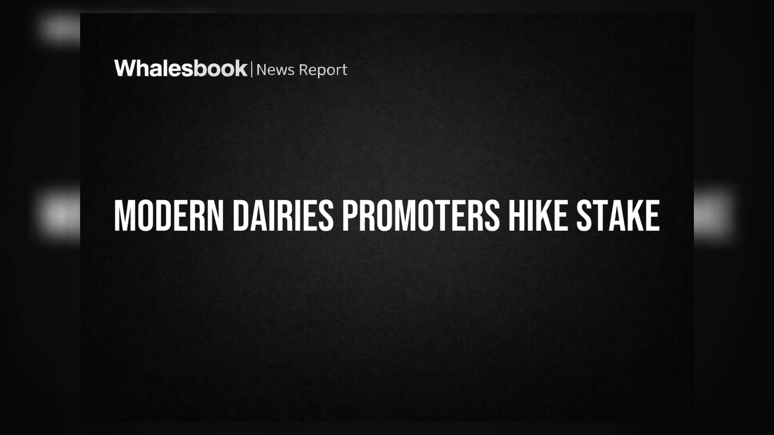 Modern Dairies: பங்குகளை உயர்த்திய ப்ரோமோட்டர்கள்! நிறுவனம் மீது வலுக்கும் நம்பிக்கை