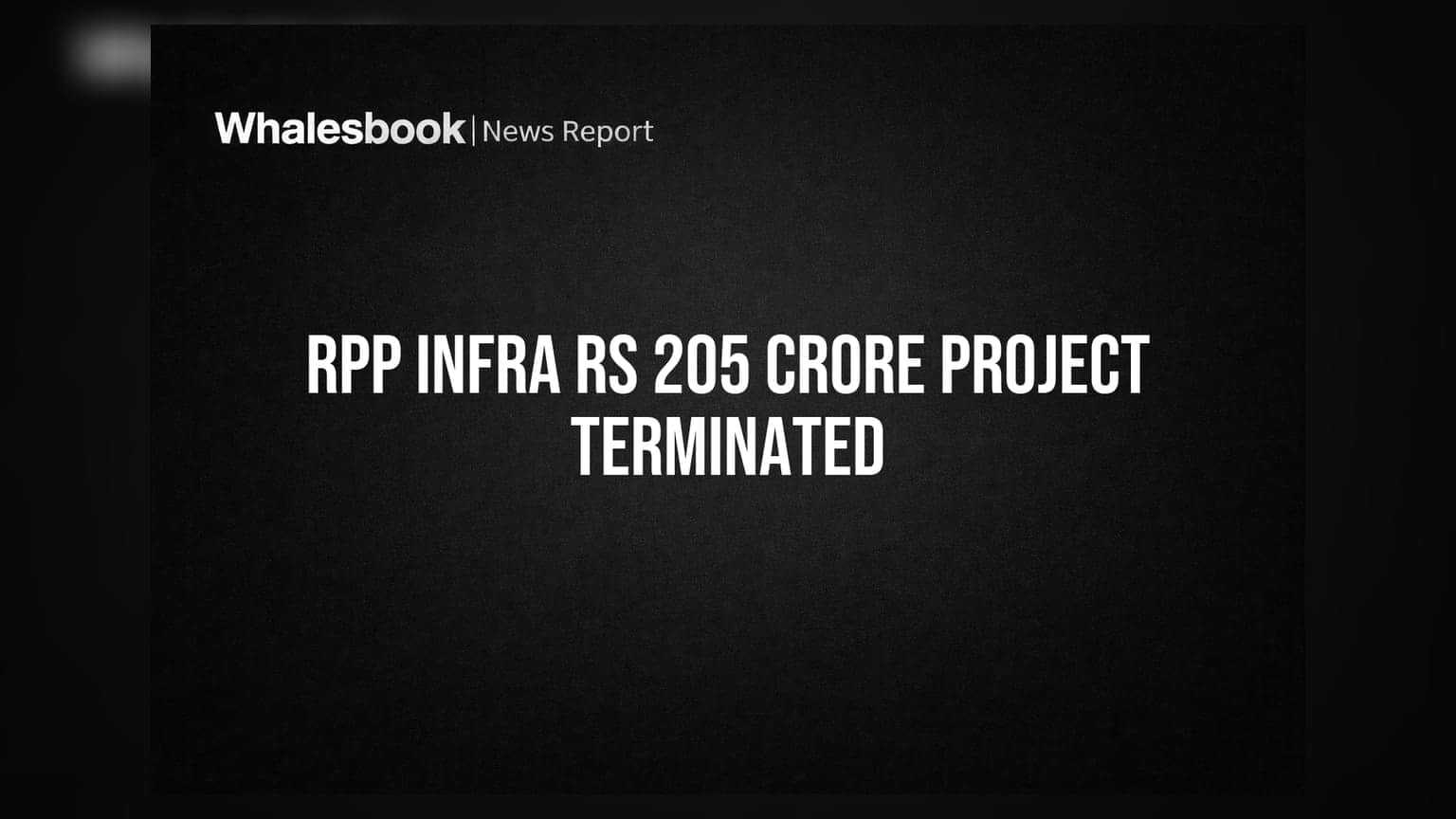 RPP Infra Projects: चेन्नई स्पोर्ट्स सिटी का **₹205 करोड़** का प्रोजेक्ट रद्द, कंपनी की मुश्किलें बढ़ीं