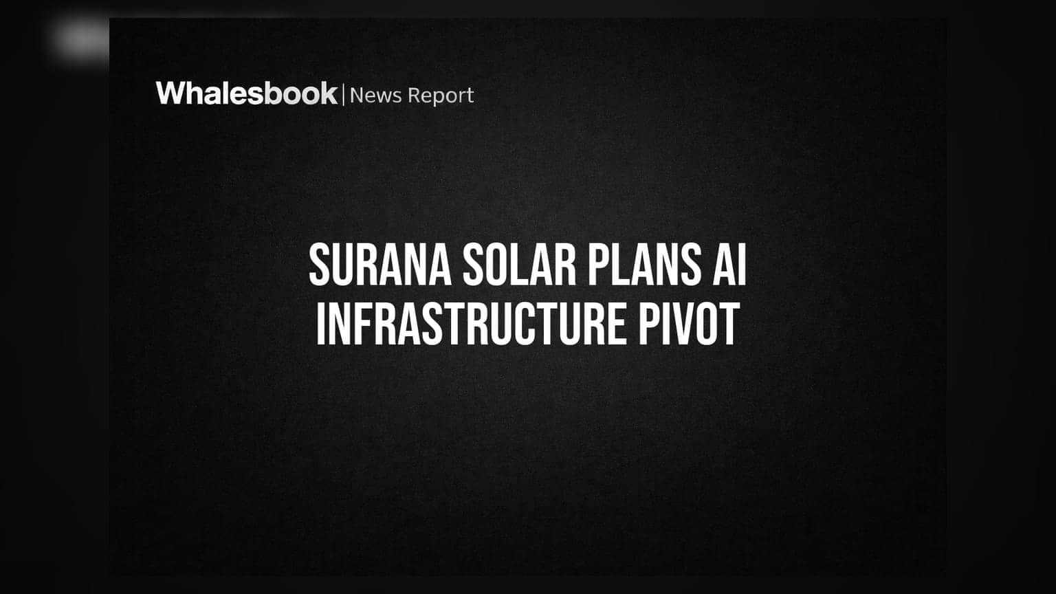 Surana Solar ਦਾ ਵੱਡਾ ਐਲਾਨ: ਹੁਣ AI ਅਤੇ ਡਾਟਾ ਸੈਂਟਰ ਦੇ ਖੇਤਰ 'ਚ ਰੱਖੇਗੀ ਕਦਮ!