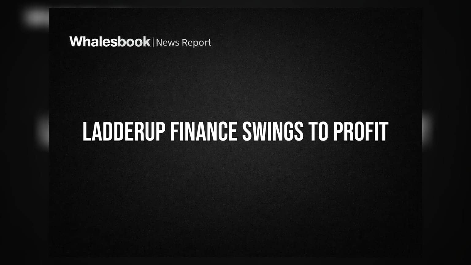 Ladderup Finance चे जोरदार पुनरागमन! **२.७५ कोटींचा** नफा आणि **४५:१** बोनस शेअर्सची घोषणा
