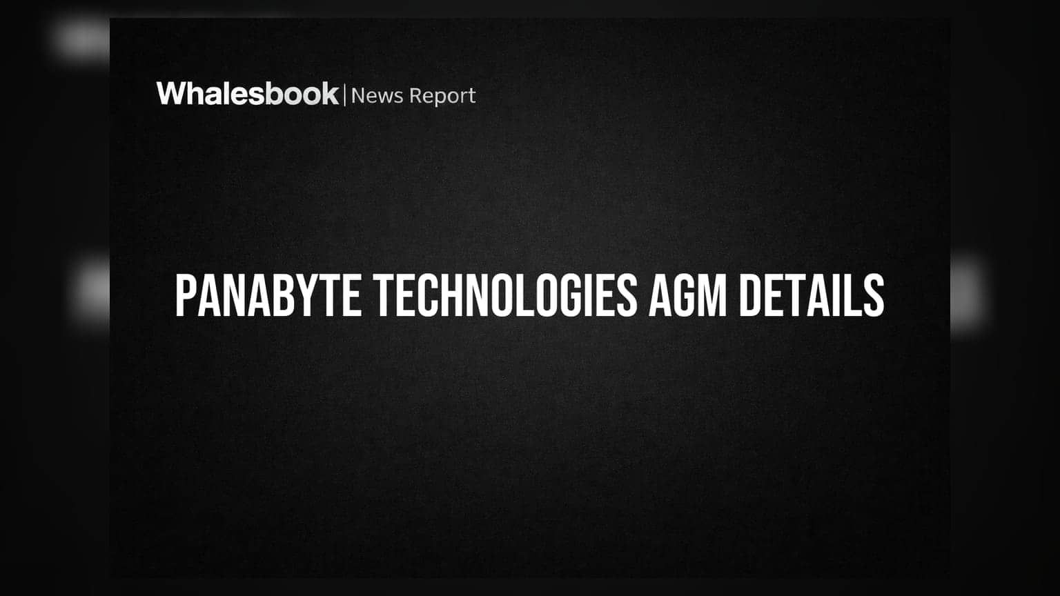 Panabyte Technologies AGM: Borrowing Limit Set to Rs 50 Crore Ceiling