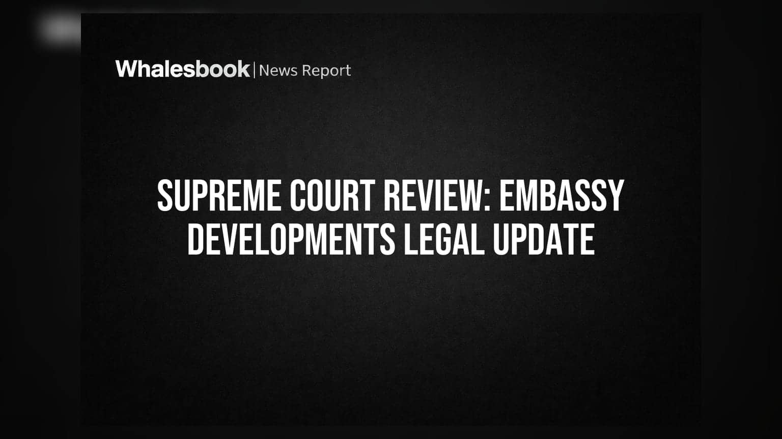 Embassy Developments: Canara Bank Appeals NCLAT Ruling at Supreme Court