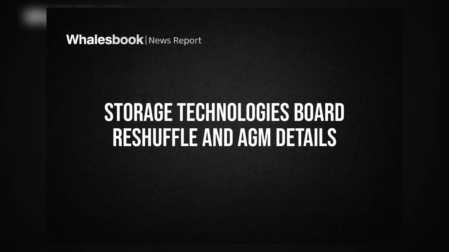 Storage Technologies and Automation: कंपनीत मोठ्या फेरबदलांची घोषणा, नवीन CEO आणि CFO ची नियुक्ती