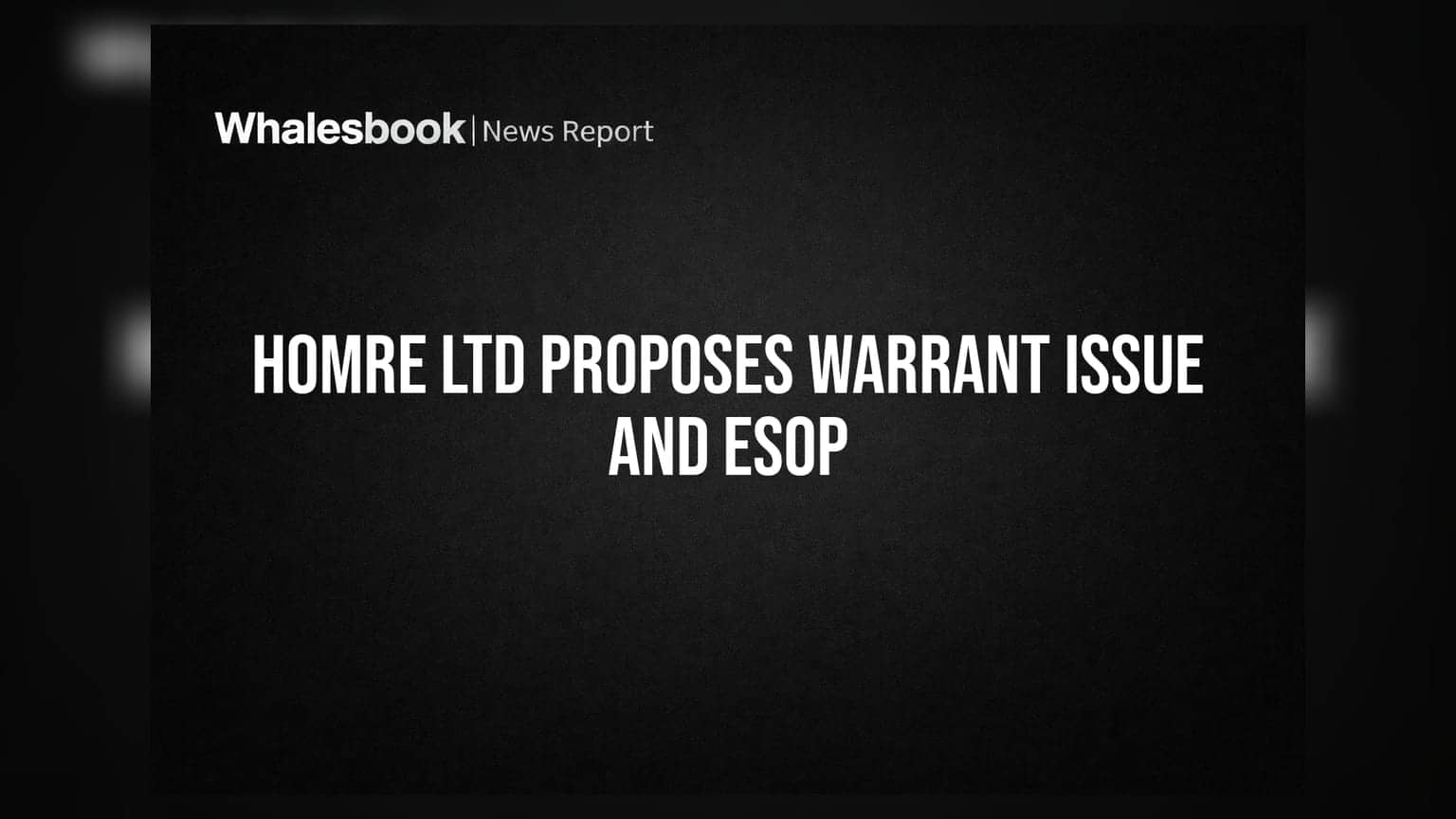 HOMRE Ltd: **₹12.5 ਕਰੋੜ** ਦਾ ਫੰਡ ਜੁਟਾਉਣ ਦੀ ਤਿਆਰੀ, ਜਾਣੋ ਨਵੀਂ ESOP ਸਕੀਮ ਅਤੇ AGM ਦੇ ਵੱਡੇ ਐਲਾਨ