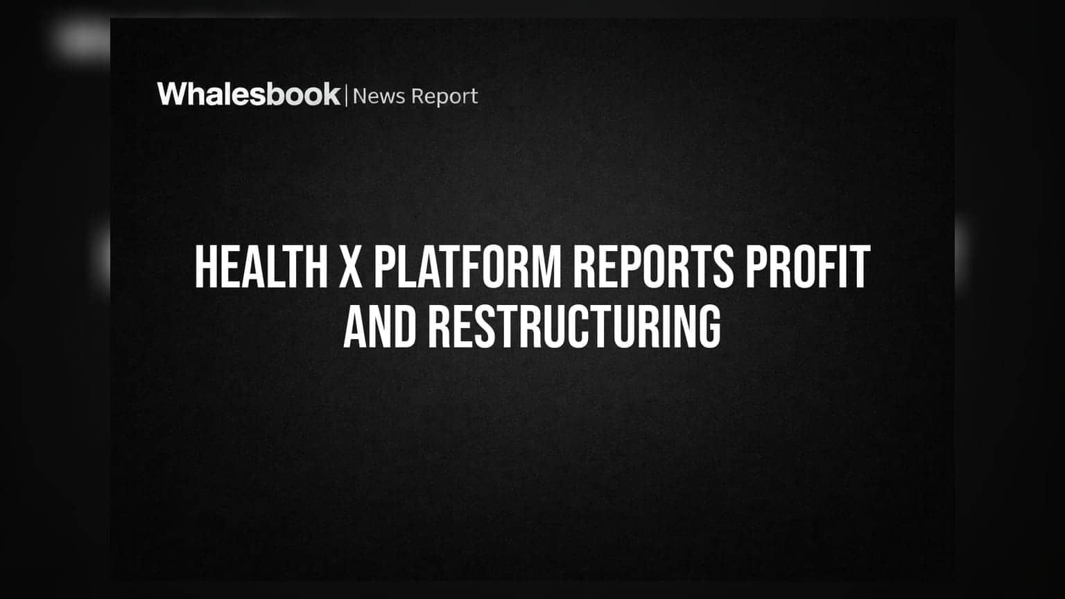 Health X Platform: કંપની નફામાં આવી! બિઝનેસ રિસ્ટ્રક્ચરિંગ માટે મોટો પ્લાન જાહેર