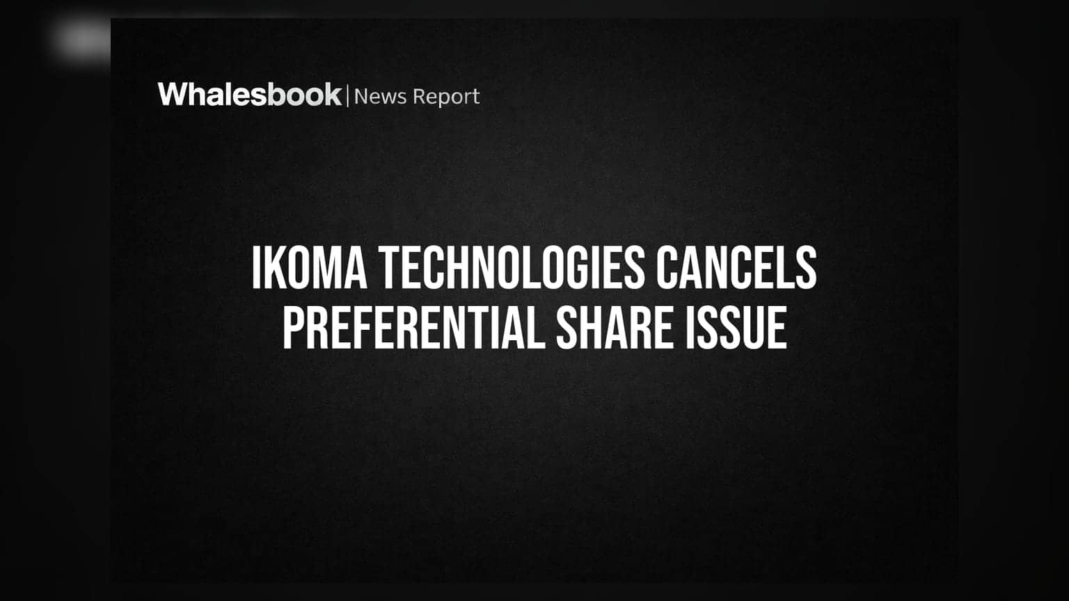 Ikoma Technologies: AGM से पहले बड़ा झटका, 60 लाख शेयरों का इश्यू हुआ रद्द