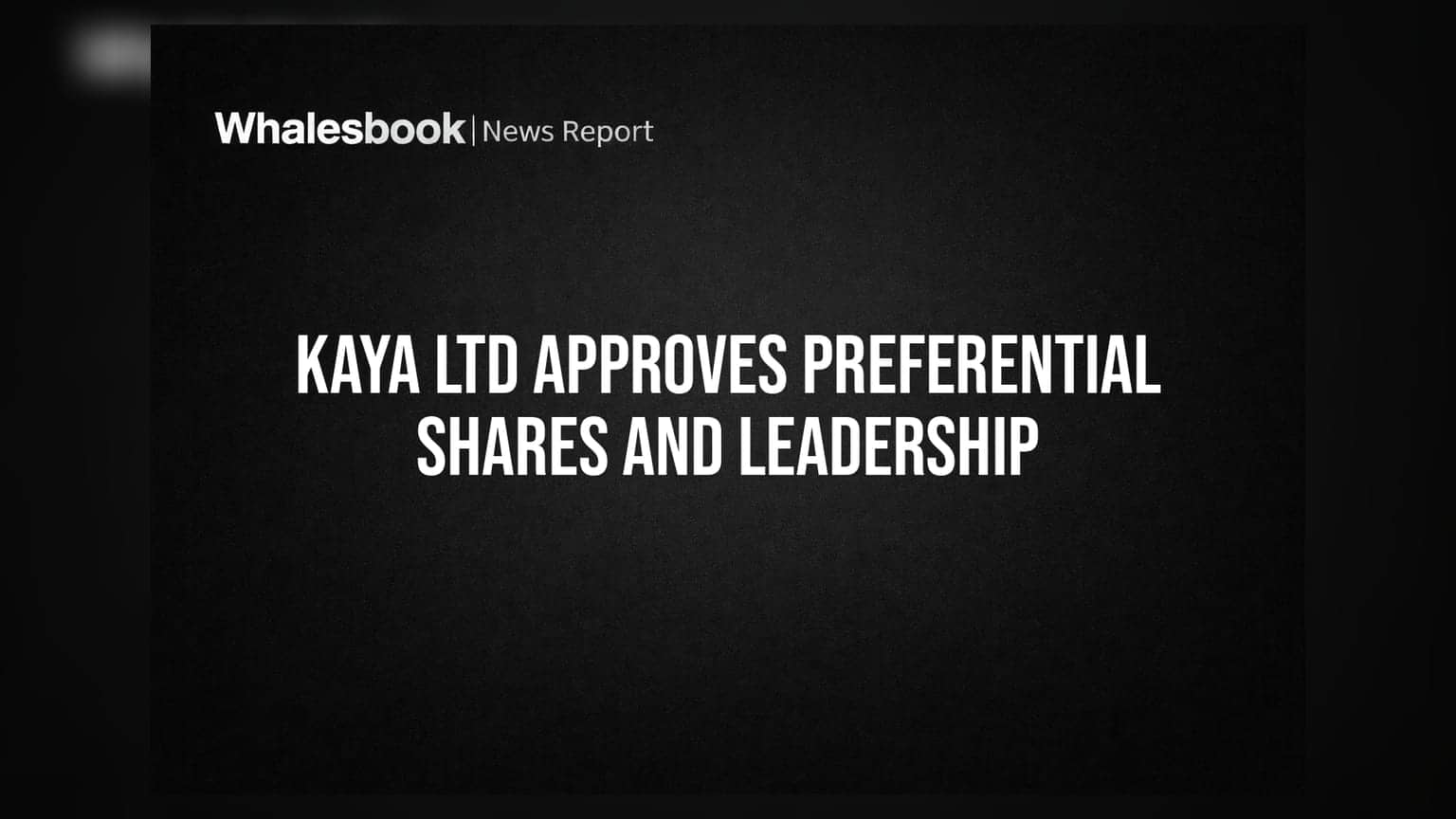 Kaya Ltd: કંપનીમાં મોટા ફેરફાર! શેરધારકોએ Preferential Issue અને નવી લીડરશિપ પર લગાવી મહોર