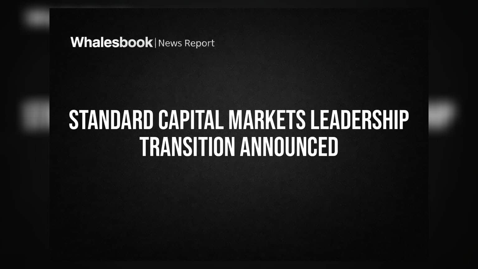 Standard Capital Markets ਵਿੱਚ ਵੱਡਾ ਬਦਲਾਅ: Krishnan ਹੋਣਗੇ ਨਵੇਂ MD, AGM ਦੀਆਂ ਤਰੀਕਾਂ ਦਾ ਐਲਾਨ