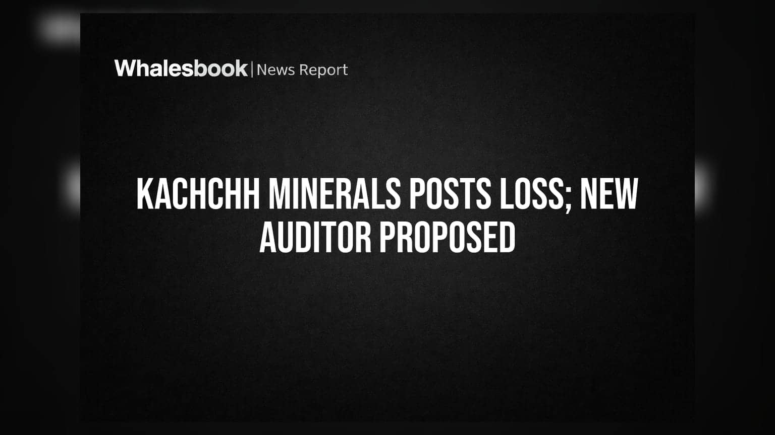 Kachchh Minerals: భారీ నష్టాల్లో కంపెనీ.. సెప్టెంబర్ 29న కీలక AGM