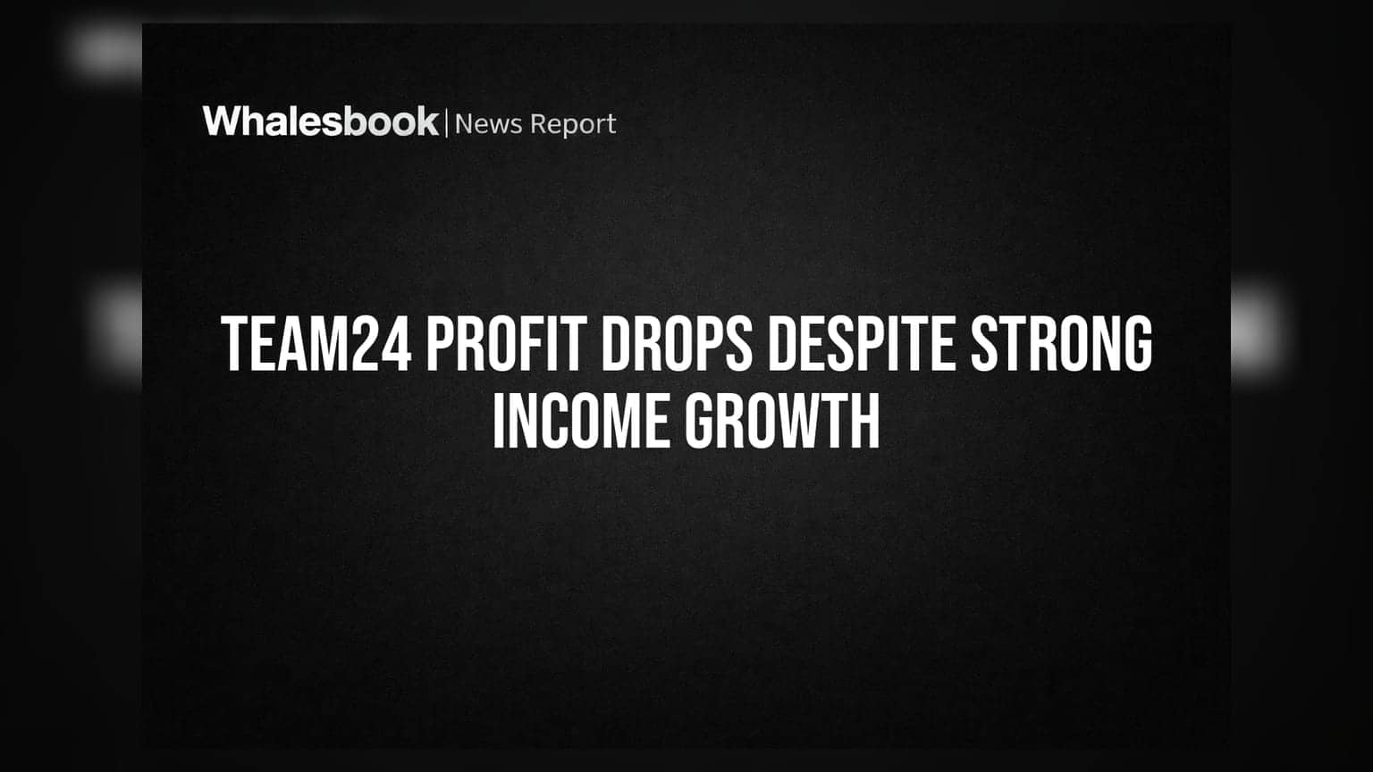 Team24 Consumer FY26 Profit Falls 88% Despite Income Surge