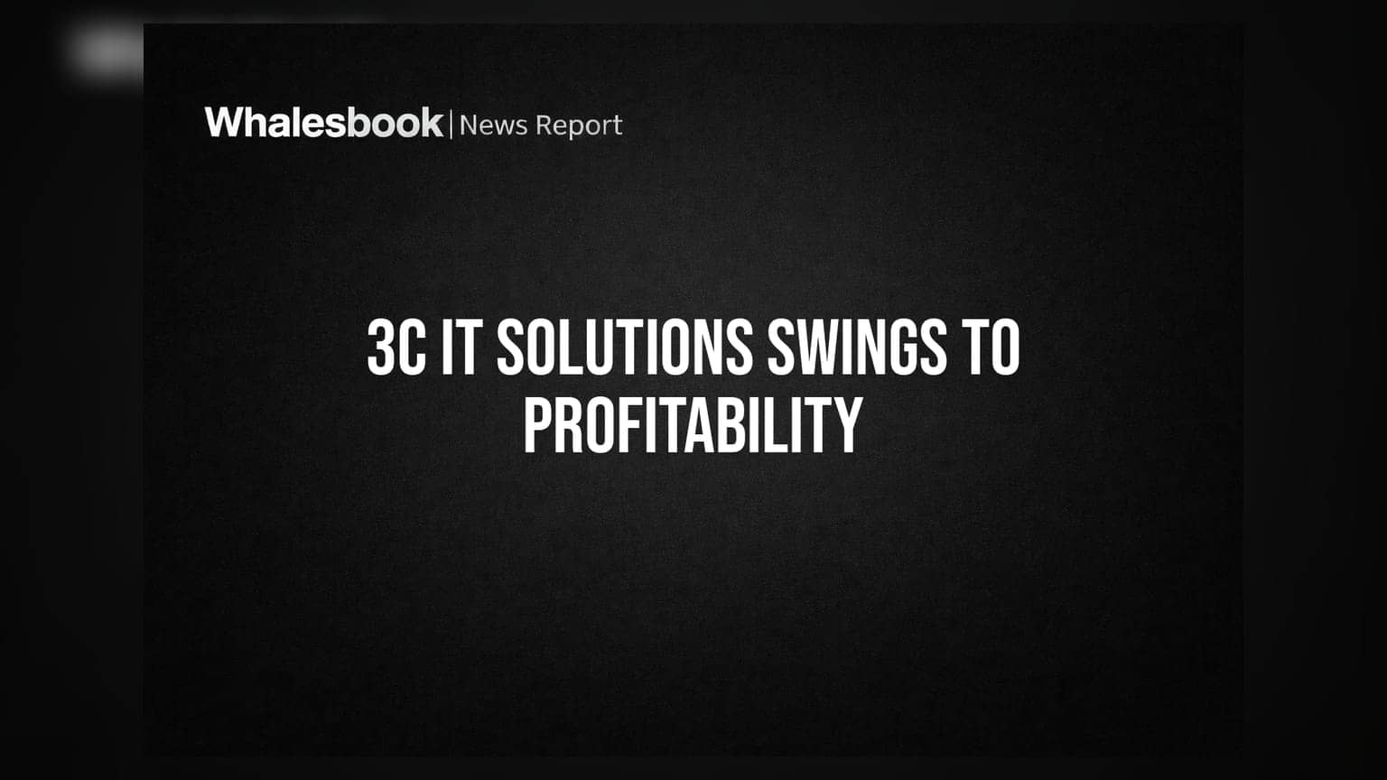 3C IT Solutions: कंपनी का शानदार टर्नअराउंड, **₹57.52 लाख** का मुनाफा और **60%** उछला रेवेन्यू