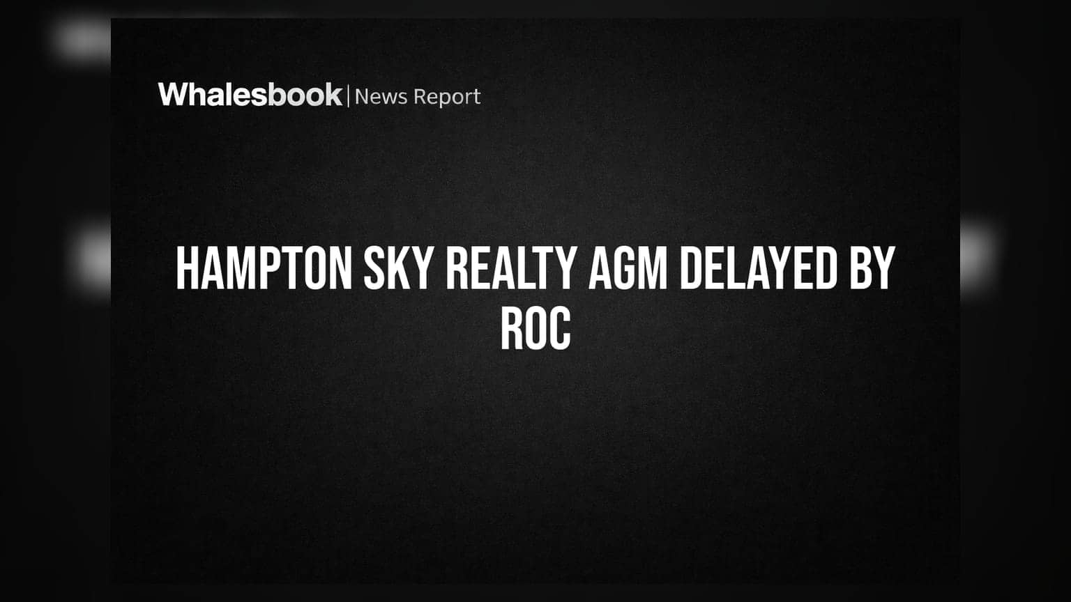 Hampton Sky Realty: 39મી AGM માટે મળી 3 મહિનાની મુદત, EDની તપાસને કારણે લેવાયો નિર્ણય