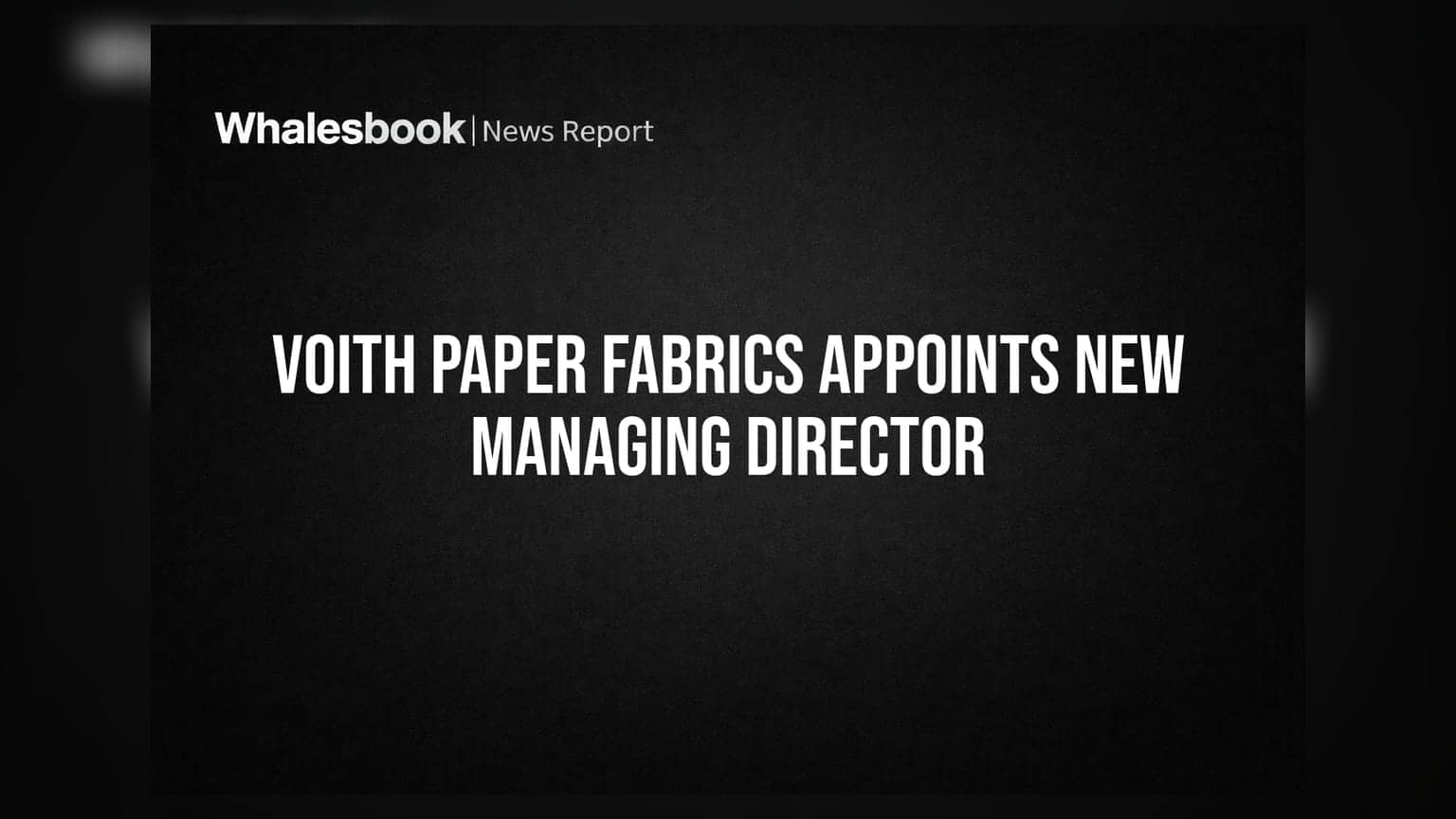 Voith Paper Fabrics Seeks Shareholder Approval for New MD Asesh Kumar Mukherjee