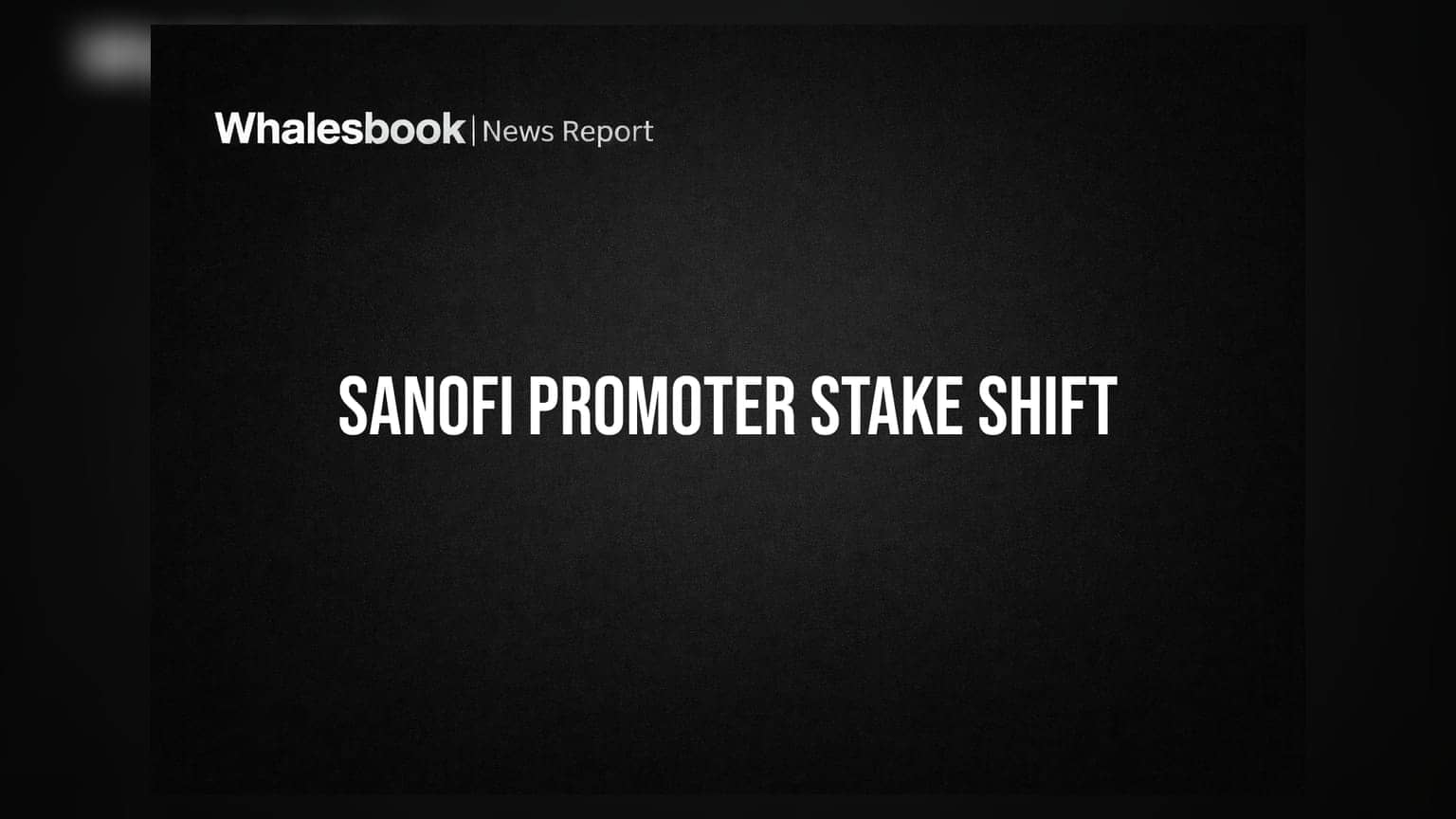 Sanofi India: ਪ੍ਰਮੋਟਰ ਗਰੁੱਪ ਵਿੱਚ ਵੱਡੀ ਰੀਸਟਰਕਚਰਿੰਗ, **15.20%** ਸ਼ੇਅਰਾਂ ਦਾ ਹੋਵੇਗਾ ਲੈਣ-ਦੇਣ